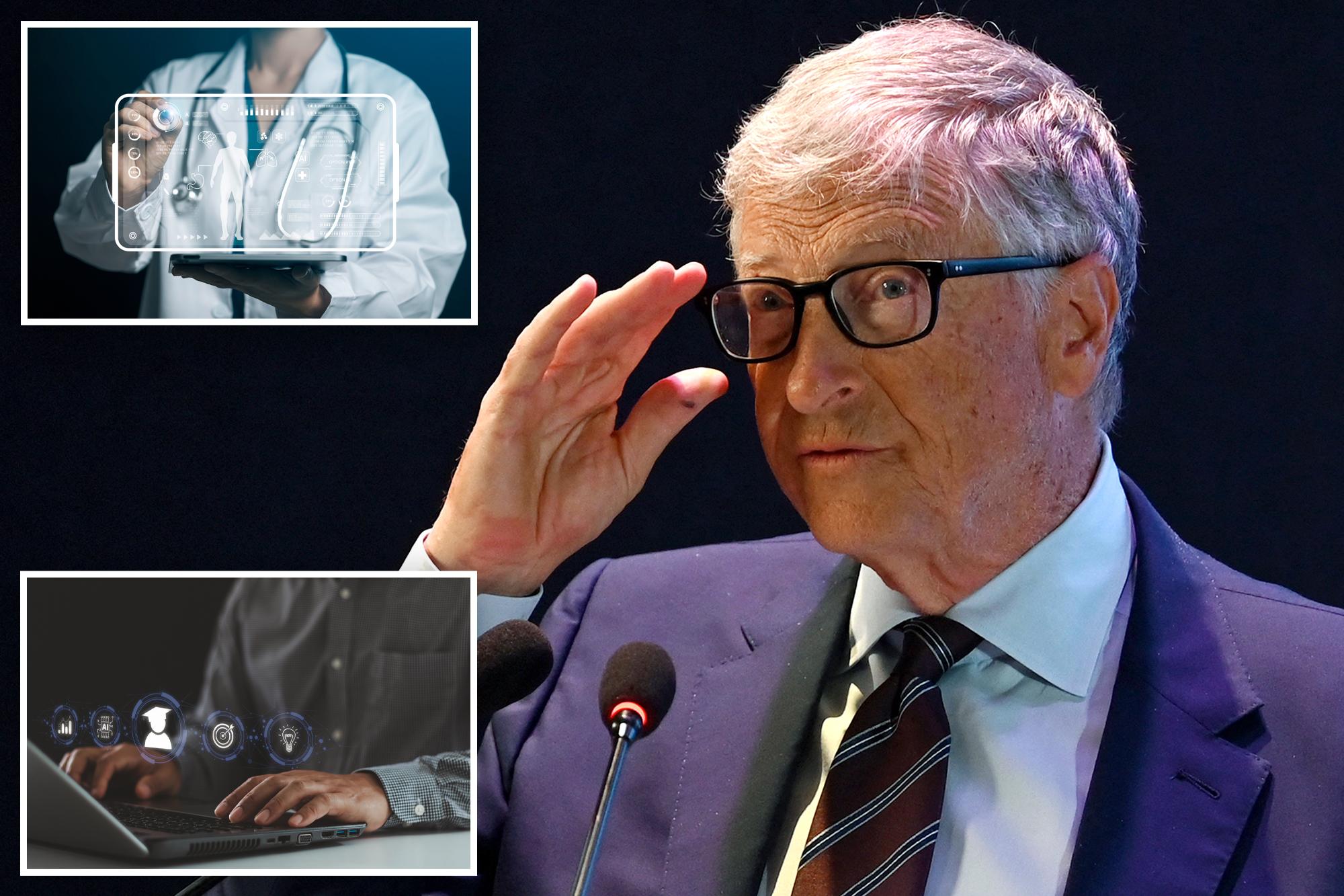 Bill Gates affirme que l'IA remplacera les médecins et les enseignants d'ici 10 ans - et affirme que les humains ne seront pas nécessaires « pour la plupart des choses »