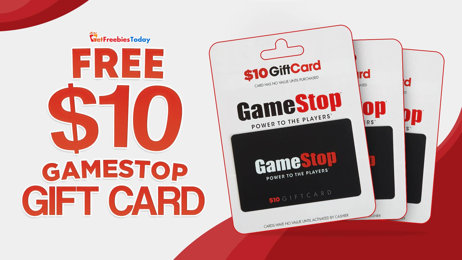 Catch $10 Gamestop Gift Card Away