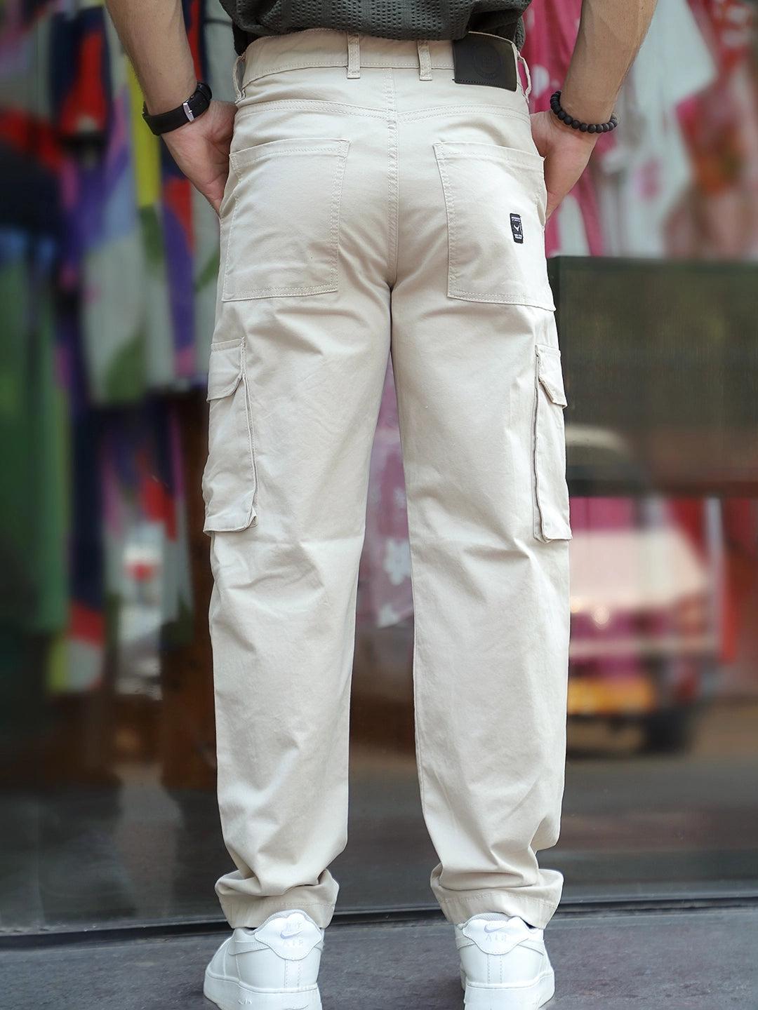 Tuskline Cream Cotton Cargo