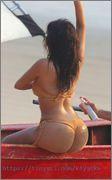 kim   kardashian butt thailand beach bikini0