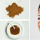 Photo: Honey, Nutmeg, and Cinnamon Face Mask   This mask is great for stressed out skin and helps calm redness and swelling while chipping away at acne scars. Honey and nutmeg are full of antioxidants and are natural anti-inflammatories, and the fine texture of cinnamon gently exfoliates your skin as you rub it on and wash it off, allowing the effects to sink deeper into your pores. Basically it’s really good for getting rid of acne, scarring, and an uneven skin tone. It also rinses very clean, leaving virtually no residue or tight feeling when you’re done.  Benefits:  This facial mask is perfect for dealing with acne flare-ups. You can use this mask twice a week but for some this may be too much – Once a week should do the trick. Honey contains numerous anti-microbial properties and is a natural antioxidant. Honey fights microbial infections that cause acne without irritating your skin. This sweet goodness pulls out impurities from your pores that would normally stay clogged, festering bacteria that causes pimples. Honey will also help restore your skin’s texture and reduce damage done to your skin by the sun and daily environments you come in contact with.  Nutmeg is awesome when used as a spot treatment for pimples. It reduces inflammation, redness, and acne-causing bacteria. Cinnamon works to kill acne by drying out the affected area and bringing blood and oxygen to the surface to open the pores  Ingredients  1 tablespoon honey ½ teaspoon cinnamon ½ teaspoon nutmeg  Combine the honey, nutmeg, and cinnamon together in a bowl. Warm the honey a little bit to help stir it. Once blended well together and you have formed a good paste, apply the mask to your clean face and neck, avoiding the eye area. Leave this mask on for about 25 minutes then rinse the treatment off with lukewarm water. Gently pat dry with a hand towel and apply an oil-free moisturiser to your face and neck. You can massage it onto your face for a full minute before letting it sit if you want to really exfoliate and focus on getting rid of scars.  You’ll obviously want to test a small portion of this out on your skin before rubbing it all over your face, but I’d say as long as you don’t have sensitive skin and don’t rub too hard, you’ll be fine (but don’t take my word for it, I’m not responsible if this mask kills you in your sleep). It may cause a warming sensation – if it is too hot to handle, wash it off right away with cold water.