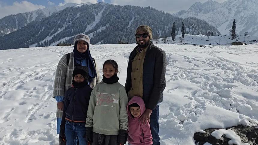 Fresh snowfall turns Sonamarg into winter wonderland – Rising Kashmir