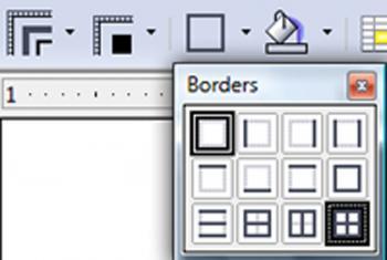 Figure 7: Showing borders