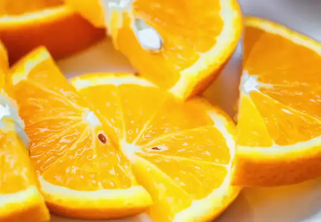 In sinaasappels zit vitamine C