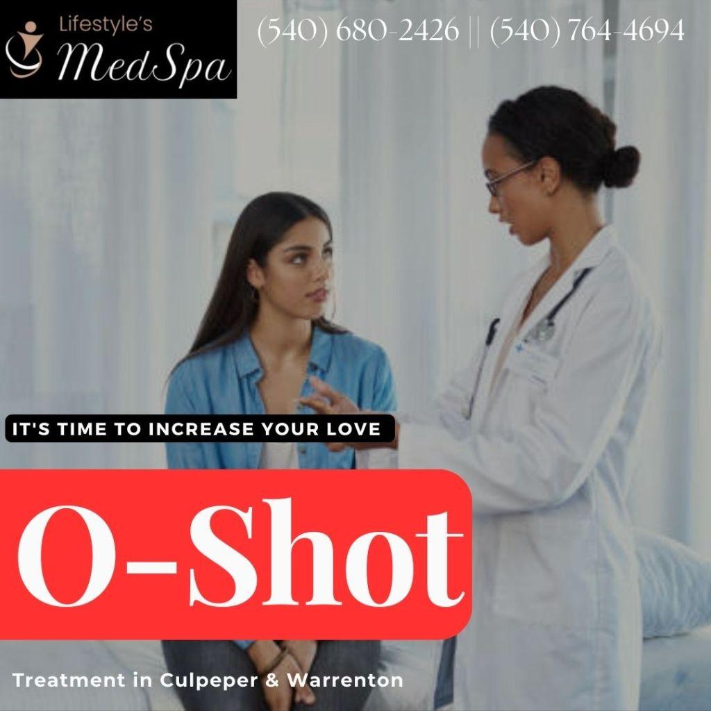 O-Shot treatment before and after
