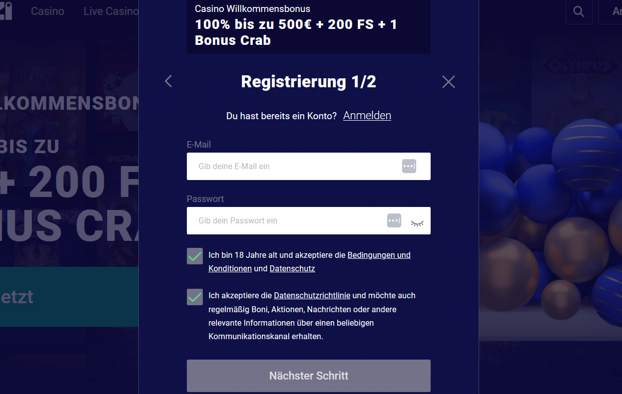 Scopri i Bonus di Frumzi Casino: Fino a €500 e 200 Giri Gratis