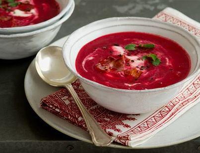 Photo: Roasted Beet Soup with Roasted Parsnip http://recipesforyourbodyandsoul.blogspot.com/2013/01/roasted-beet-soup-with-roasted-parsnip.html  Parsnips are Very Good for you and Beets are Extremely good for you This Recipe is a Modified Russian Recipe also called borscht  Minus the Cabbage
