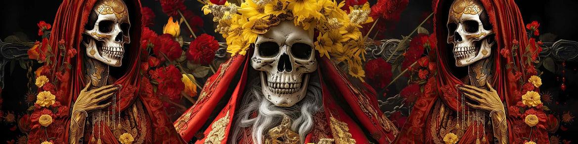 Day of the Dead Santa Muerte clothes