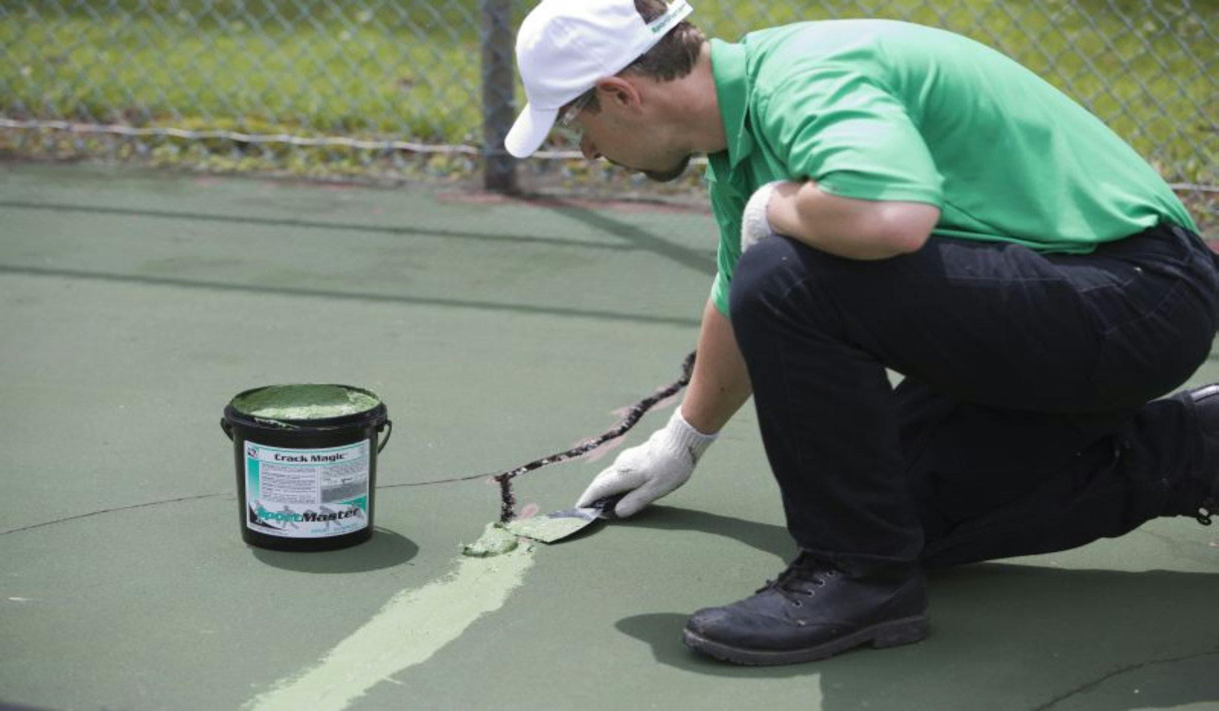 Tennis court repair - Thorough and absolutely safe repairs