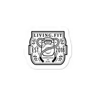 LIVING.FIT KNOWLEDGE BUBBLE-FREE STICKERS