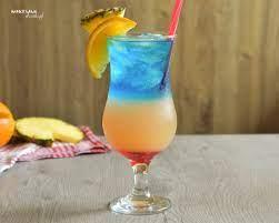 Tropical Bay - drink warstwowy | Koktajle-Drinki.pl - PrzyslijPrzepis.pl