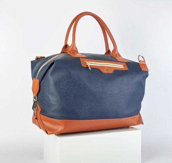 Checkered Duffle Bag