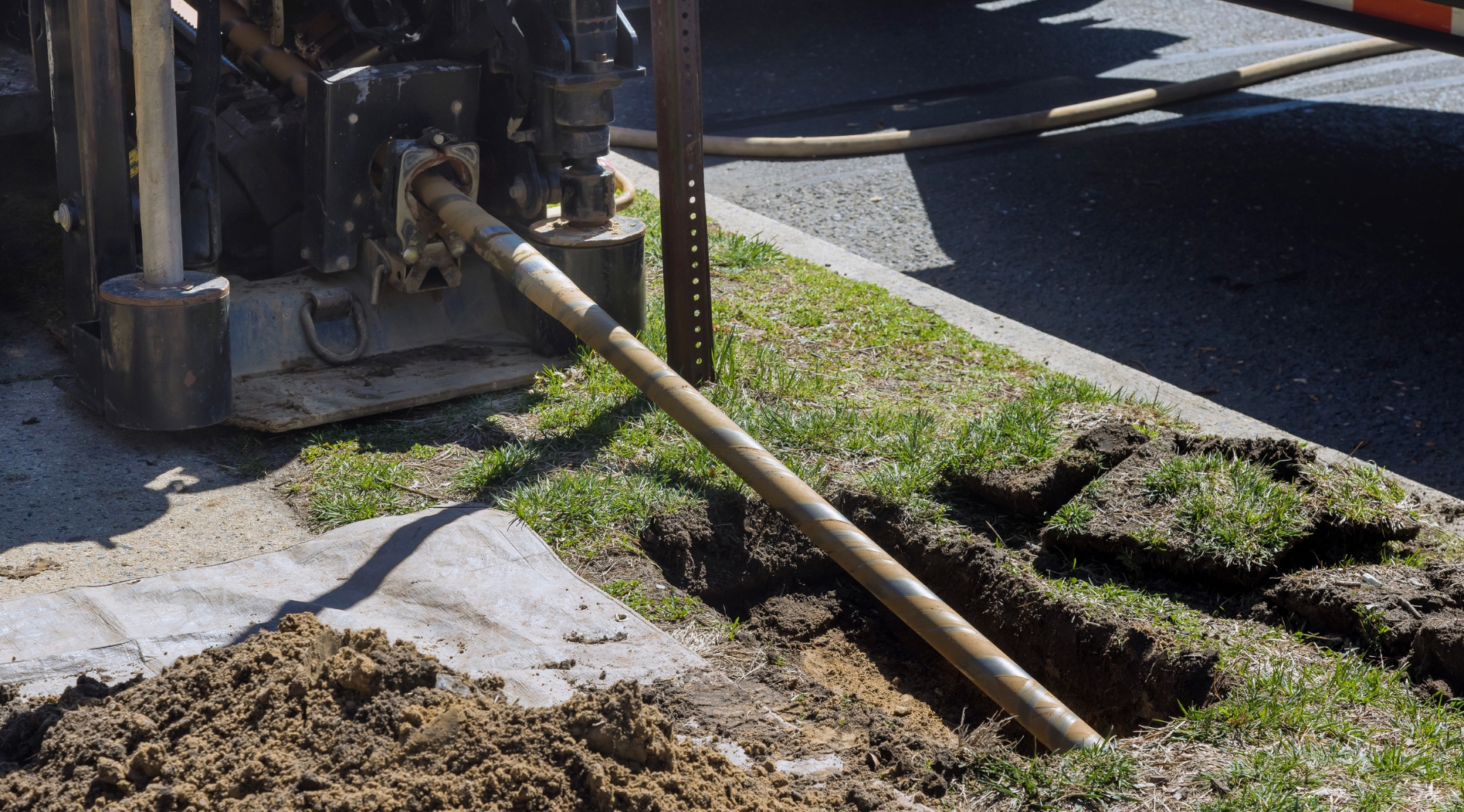 HDD drilling for underground utilities