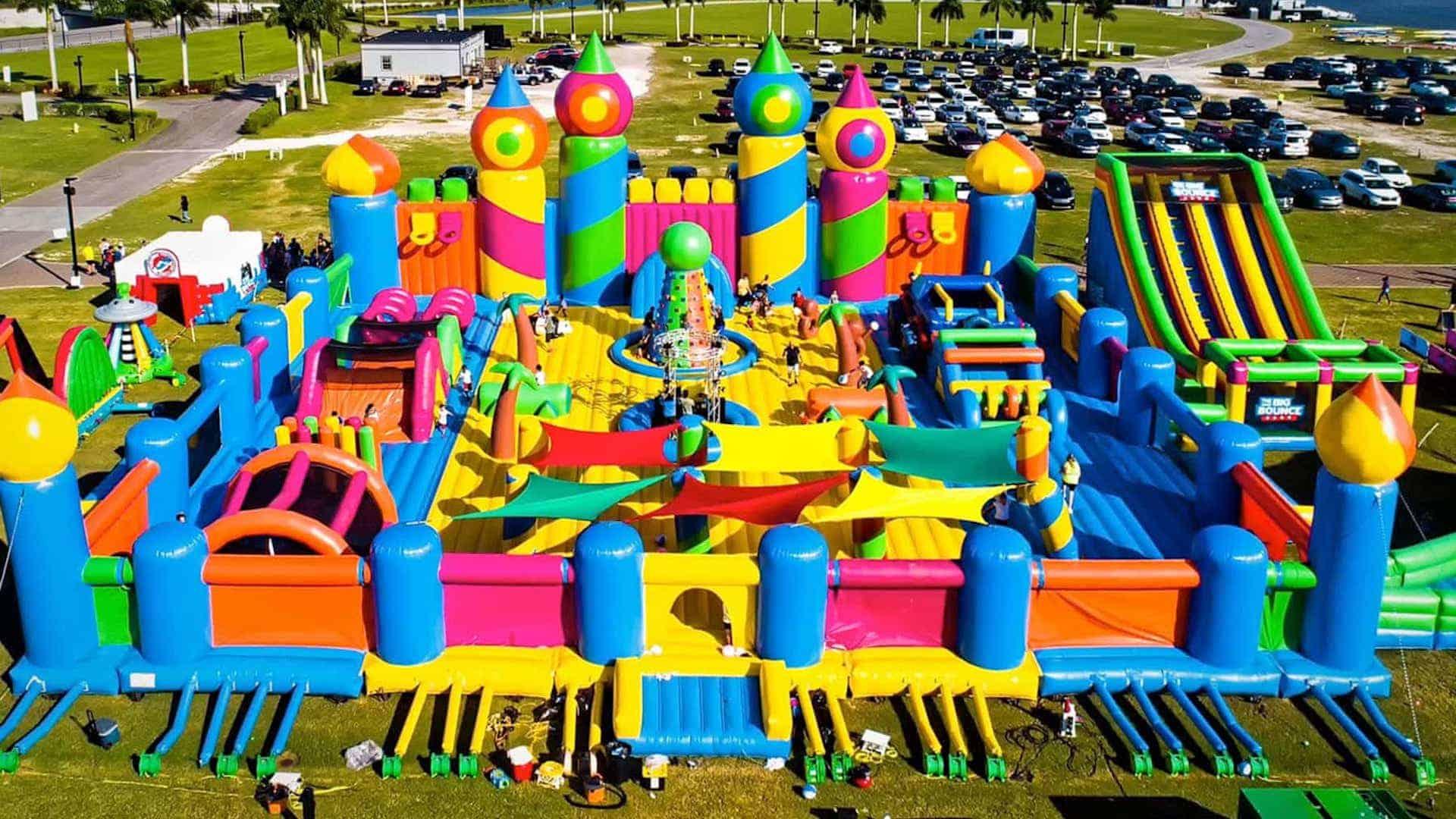 Biggest bounce house in the world coming to Tampa - That's So Tampa