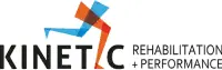 Kinetic Rehabilitation + Performance logo showcasing professional Clinical Pilates and rehabilitation services in Adelaide.