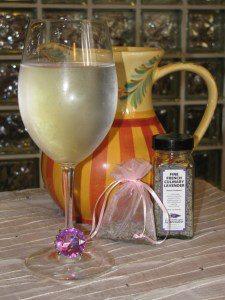 Photo: Water with Lavender and Mint- 0 calories ~frisky  Having tummy trouble? Mint and Lavender both will cure a upset stomach and help flush your system. No wonder many Day Spas use both in their water, food and of course aromatherapy massages, facials and scrubs. You can have your own spa day at home with this delicious tummy calming, cancer fighting water. Your breath will be fresher, your tummy happy and your skin glowing after a day of drinking this water. If you don’t have a fancy little bag like the one shown just use a coffee filter, take a string off a tea bag and tie it up, easy right?!  You can keep re-using the bag of spices until you no longer taste them. I like to re-fill my pitcher of water when there is about 1/3 left, this way the flavor is evenly distributed.  Makes one bag-  1 tbsp Lavender dried or fresh  1/2 tbsp Mint dried or fresh  Tea bag or coffee filter and string from tea bag  Large Pitcher  Place Lavender and Mint on the baggie or coffee filter, tie up and place at the bottom of a large pitcher, cover in ice 1/3 full then fill the rest up with water. Place in fridge for 10 minutes before serving, pour into a favorite glass, I like wine glasses, I feel like I am indulging even though my drink is Zero calories. ;) ~Frisky