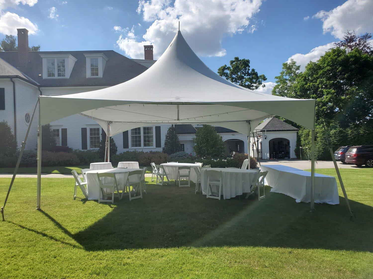 Backyard Tent Rental | Tent &amp; Event Rentals | Boston MA, Serving Boston Area