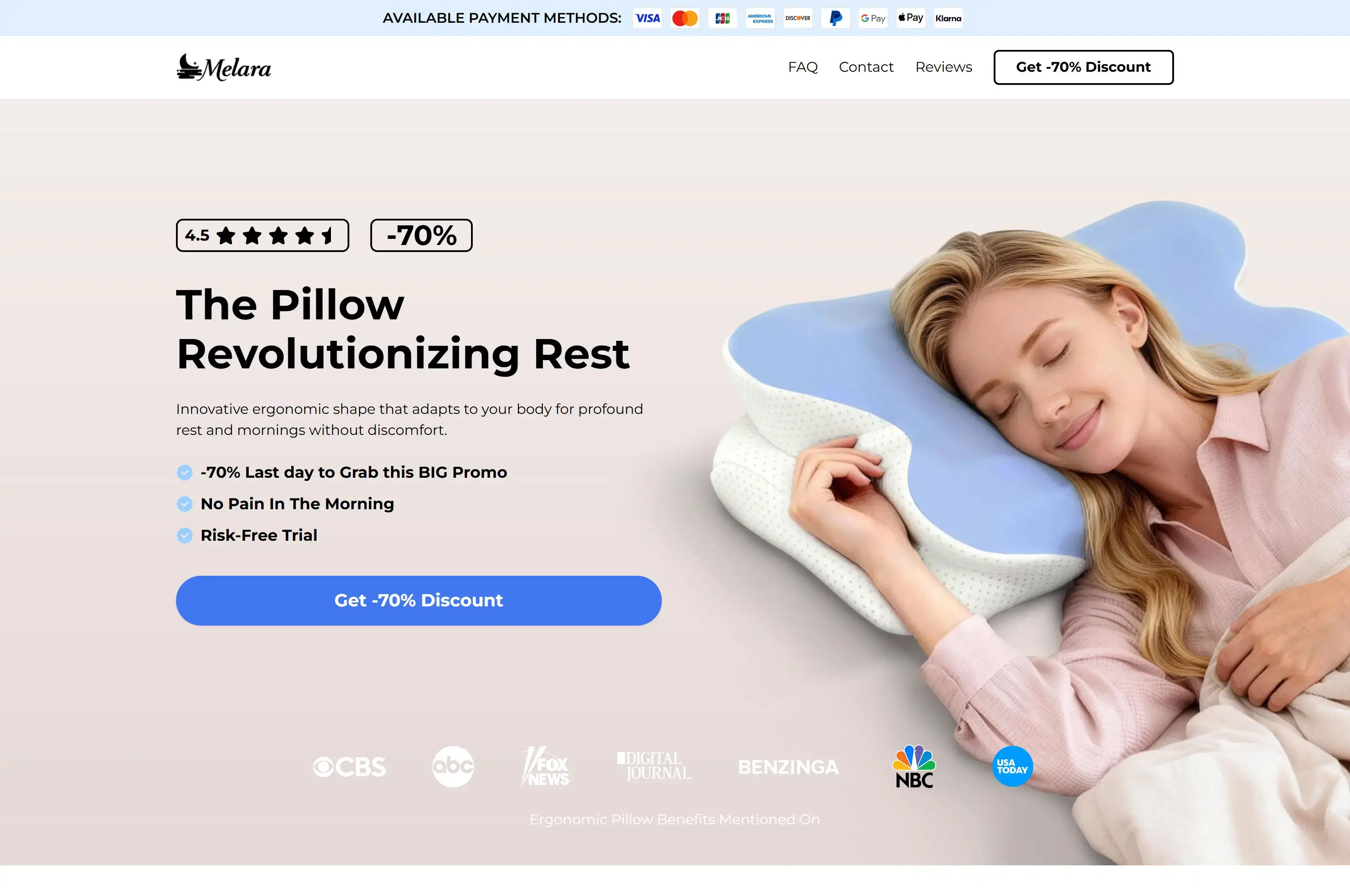 Melara Max&trade; Pillow | Choose Your Country &ndash; Official Global Store