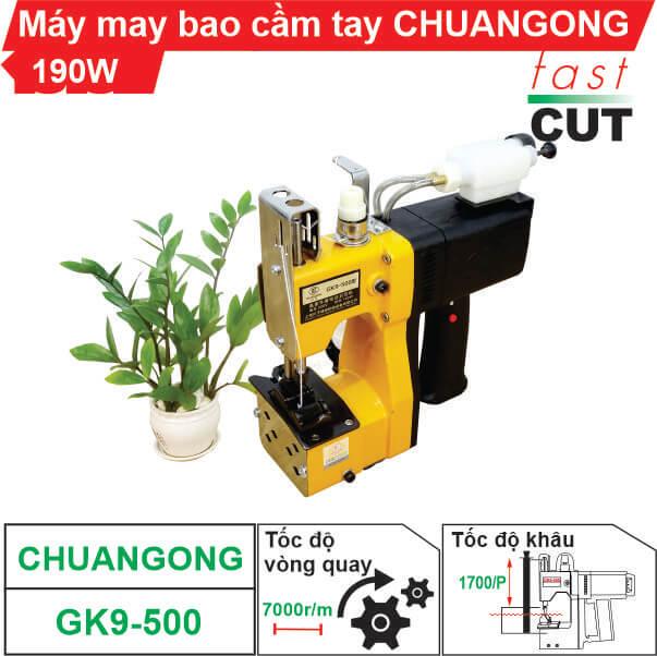 máy may bao cầm tay gk9-500