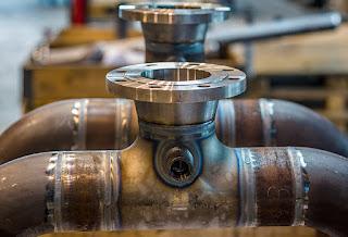 Process piping welding