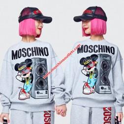 Moschino x H&M Womens Long Sleeves Sweater Grey