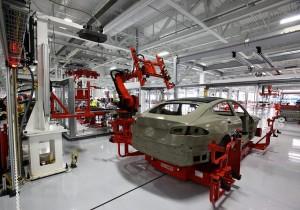 Autobot, usine Tesla