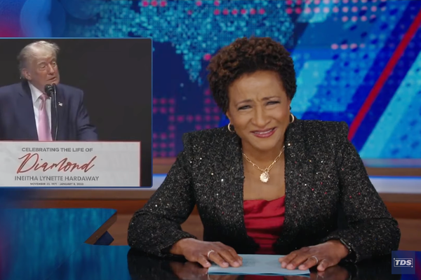 Wanda Sykes joked that Donald Trump could only remember one Black woman at a time: “If he turns on the TV right now, he’ll be like, ‘Wow, Diamond’s hosting “The Daily Show”!’”