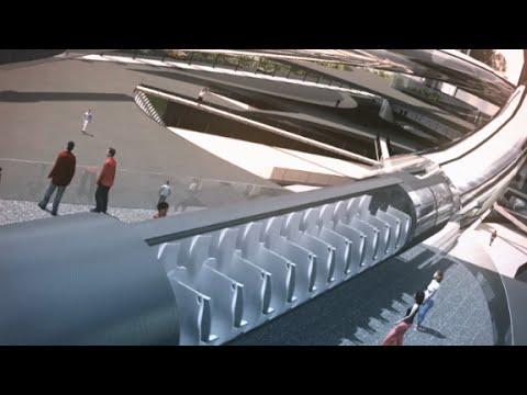 Idea Hyperloopa według Elona Muska.
