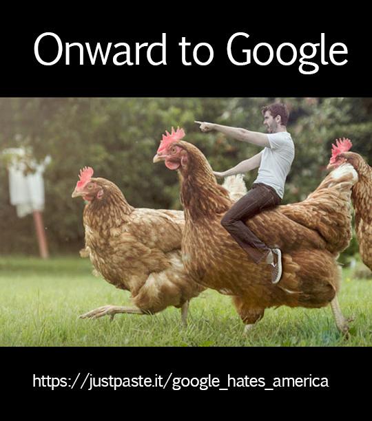 I guess Google hates America afterall