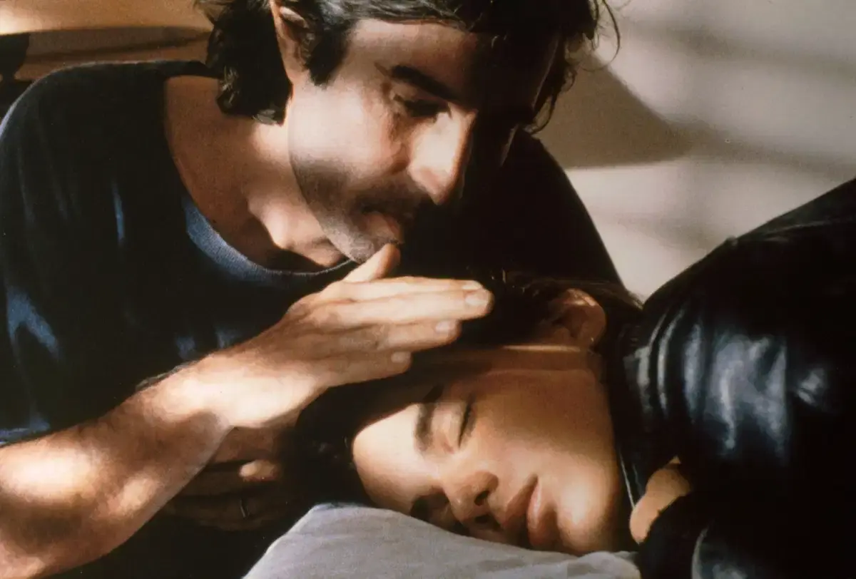Jacques Doillon et Judith Godrèche dans « La Fille de quinze ans » (1989).