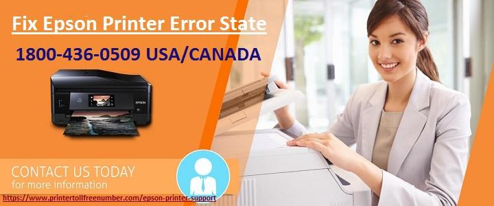 Epson printer Error State