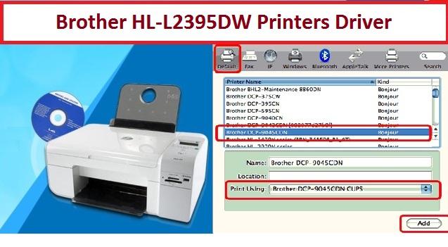 Brother HL-L2395DW Printers Driver