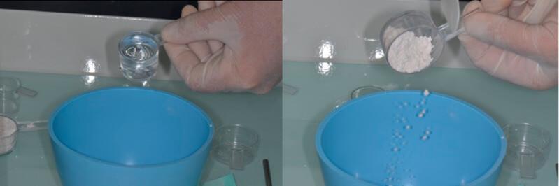 Kỹ thuật rắc bột Alginate