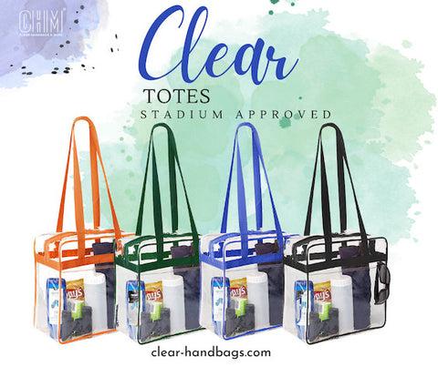 clear stadium bags
