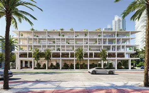 Eduardo Souto de Moura unveils office building in Miami Beach
