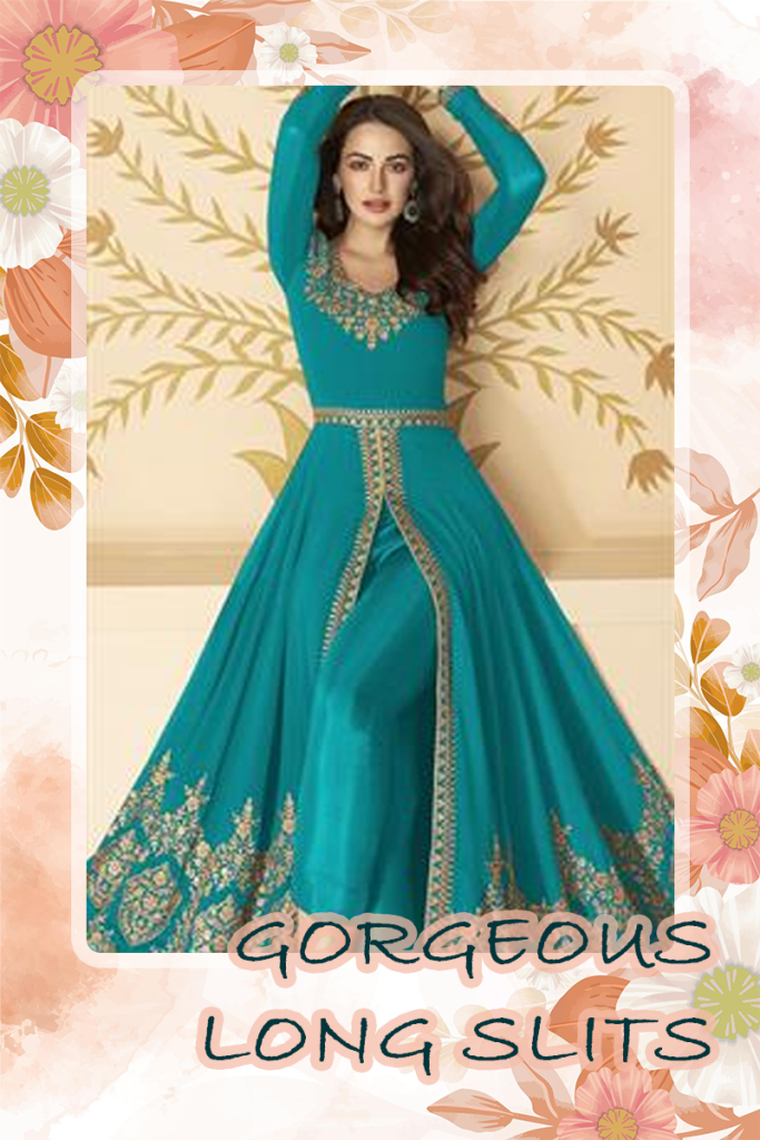 Gorgeous Long slits Salwar Suits