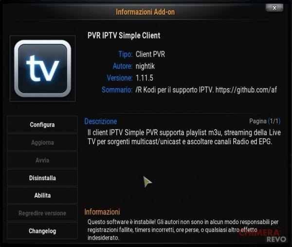 Abilita IPTV