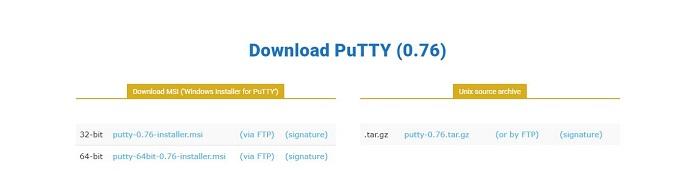 Download Putty