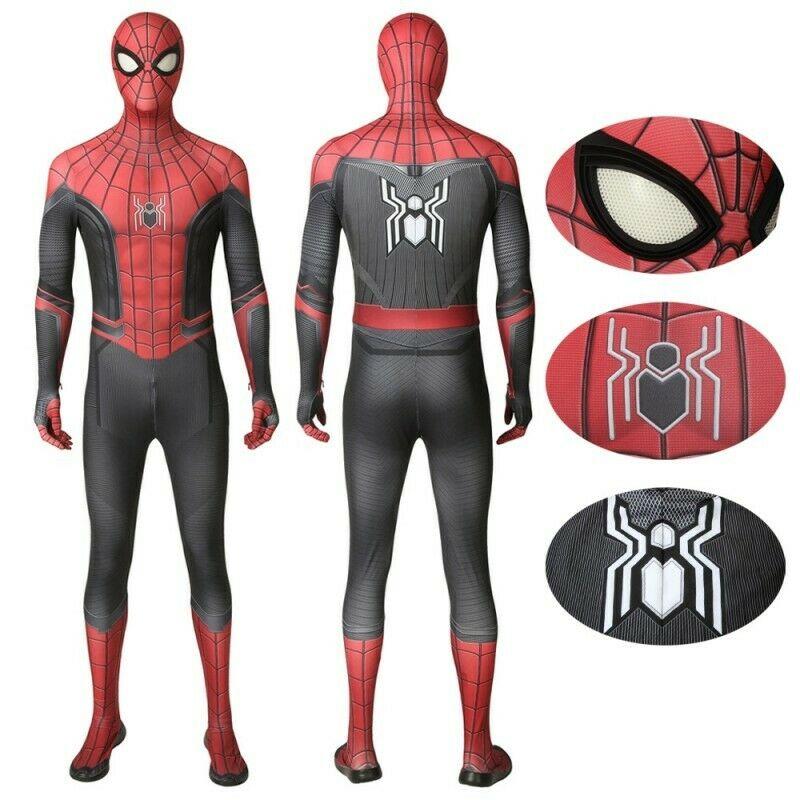 The Spider-man Peter Parker Jacket Hoodie Cosplay Costume ...