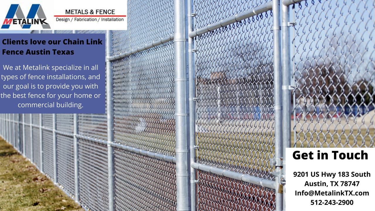 chain-link fence installation