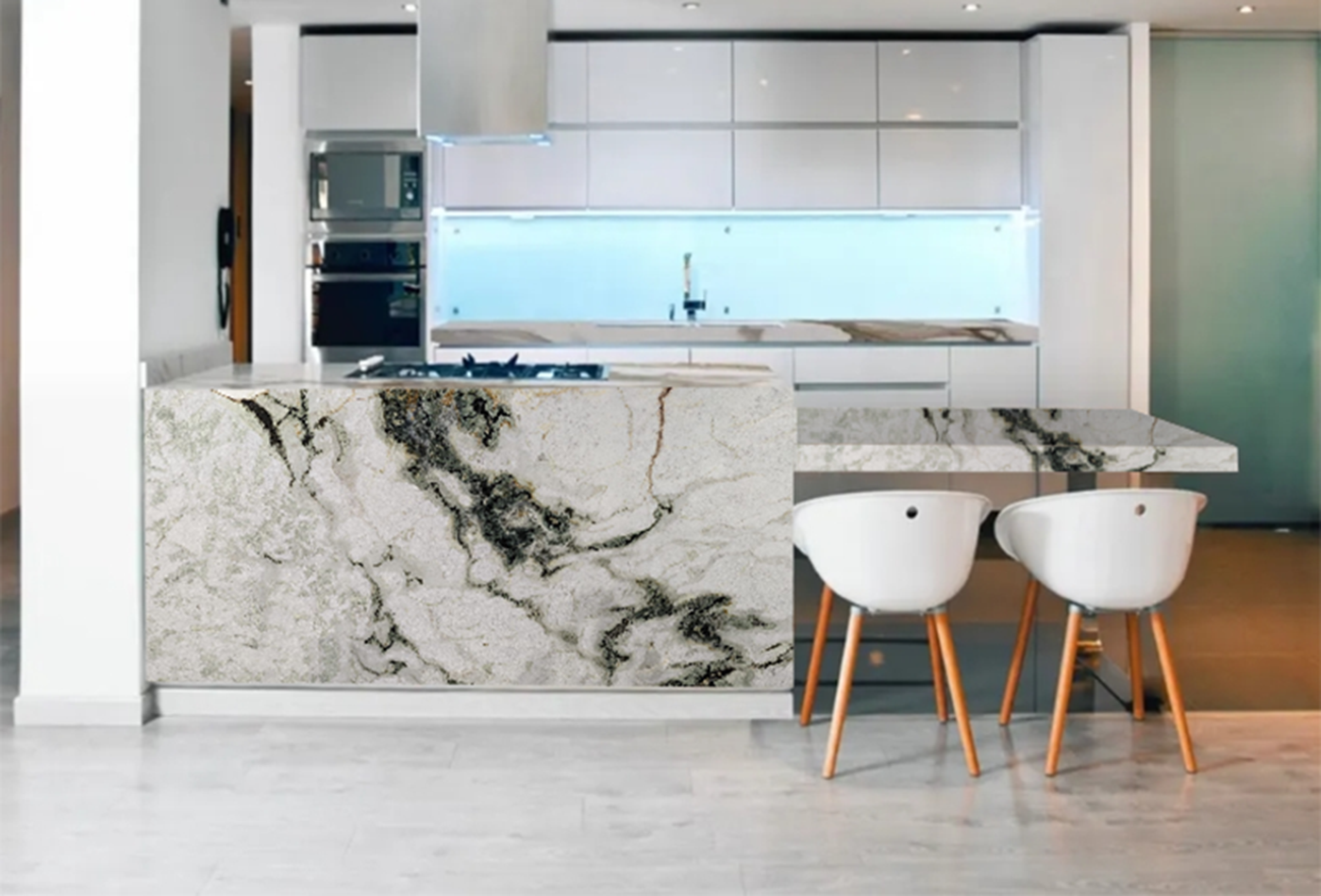 Marble countertop