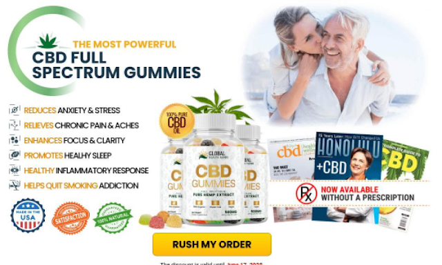 How quickly can I experience Global Health Farms CBD Gummies pain relief?