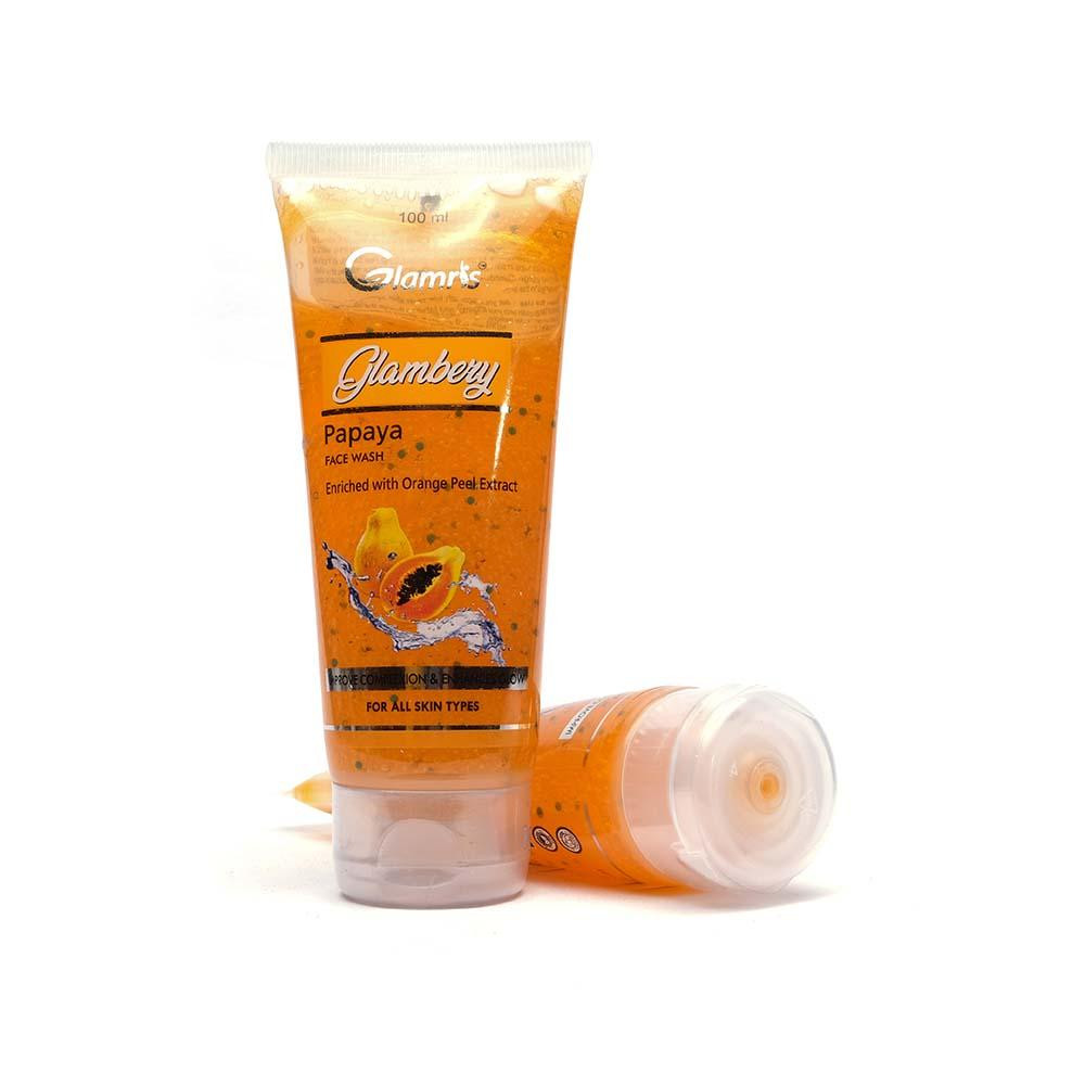 Papaya Facewash With Aloe Vera & Vitamin E Enzyme
