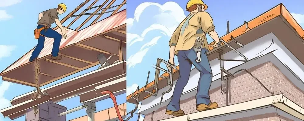 Inadequate Edge Protection - Working At Height Hazards