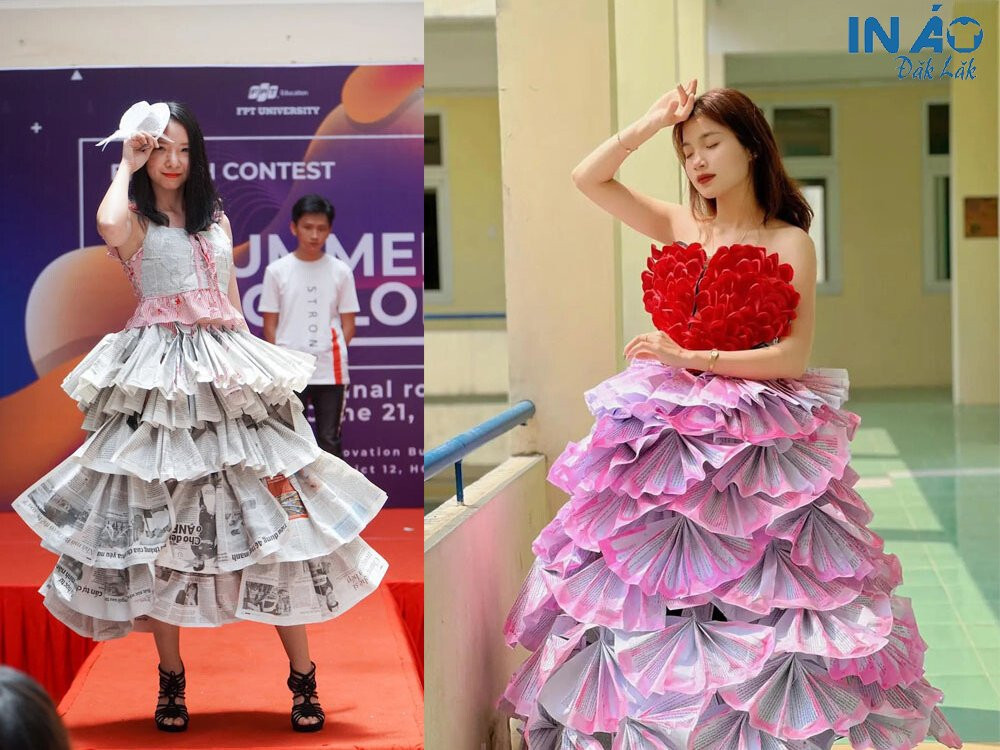 Lưu ý khi thiết kế trang phục bằng đồ tái chế