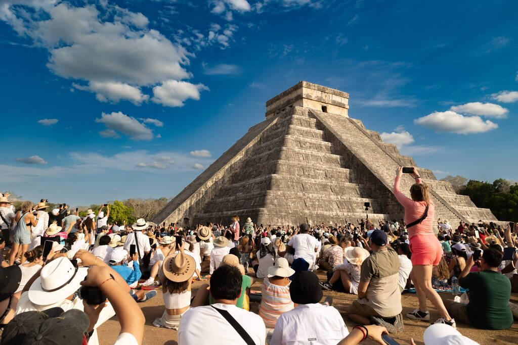 Ici, à Chichén Itzá, ancienne ville maya, au Mexique en mars 2024. (Isabelle Souriment)