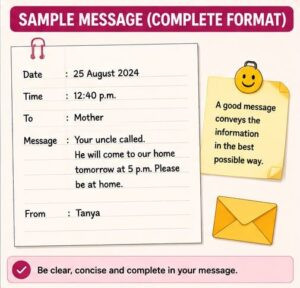 SAMPLE MESSAGE (COMPLETE FORMAT)