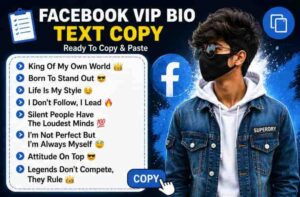 Facebook VIP Bio Text Copy