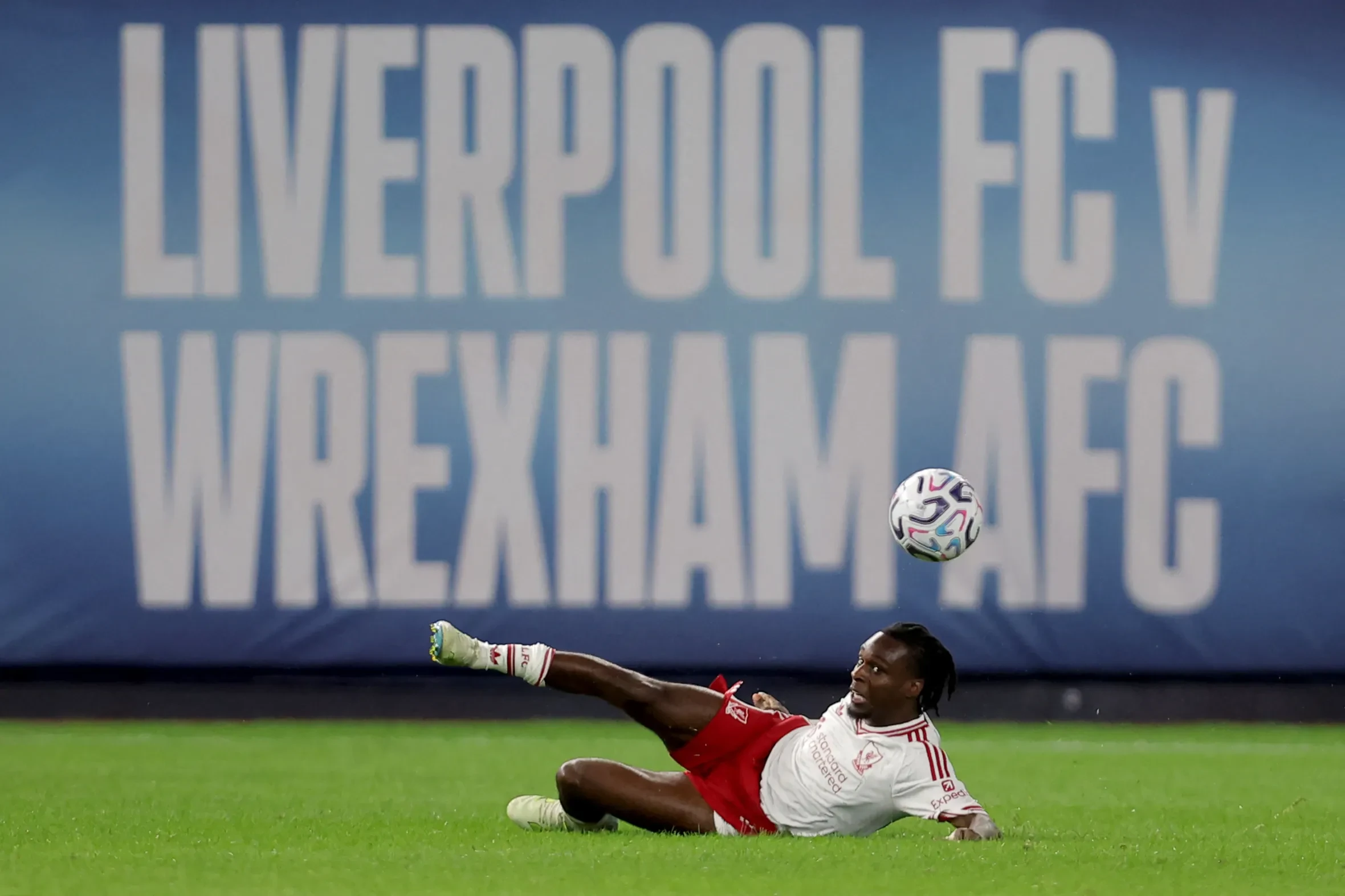 Soccer: Wrexham AFC at Liverpool FC