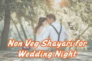 Non Veg Shayari for Wedding Night